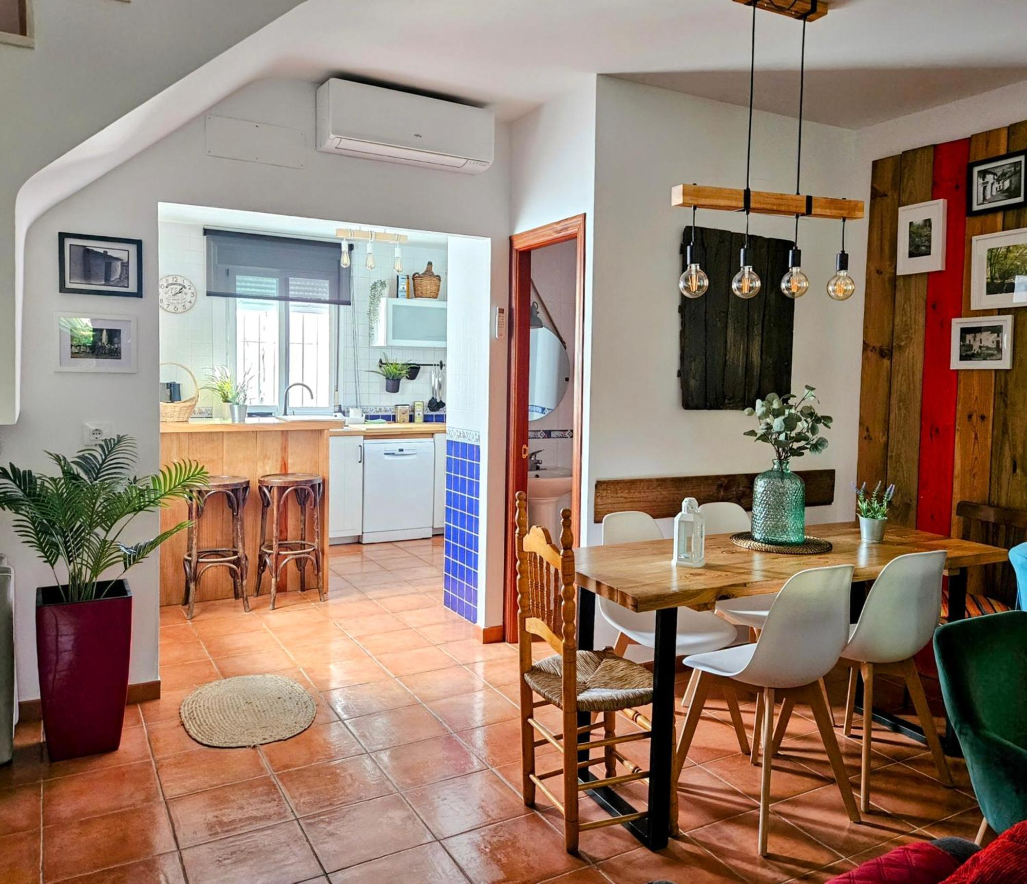 La Casa Junto Al Sendero Del Rio & Piscina # Aire Acondicionado Villa Los Romeros Exteriör bild